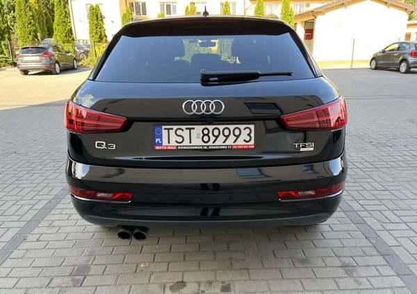 Audi Q3 cena 92000 przebieg: 64000, rok produkcji 2018 z Starachowice małe 121